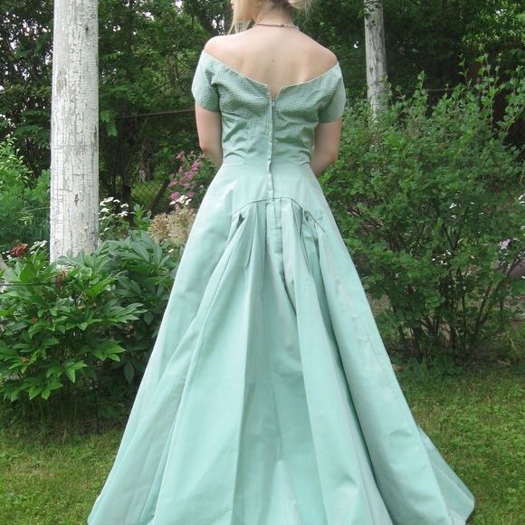 50s evening dress